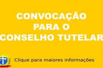 Convocação - Conselho Tutelar