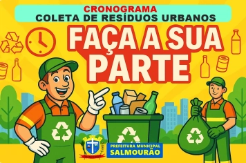 CRONOGRAMA - COLETA DE RESÍDUOS