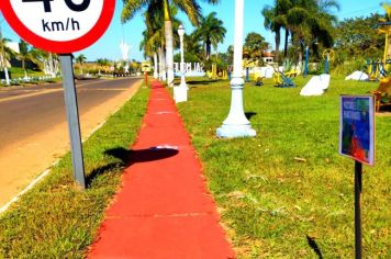 Município de Salmourão cria a primeira Ciclofaixa.