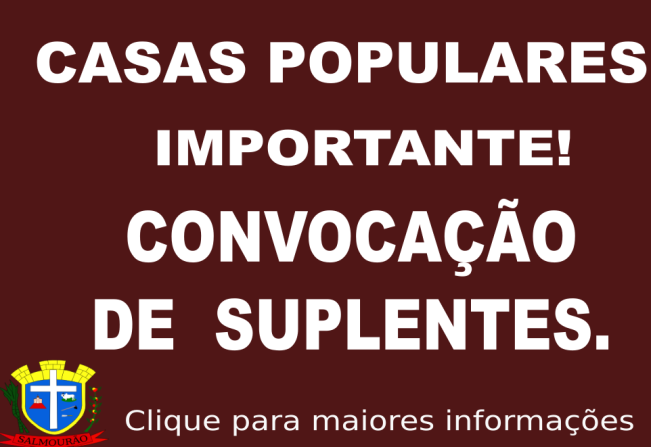CDHU CONVOCA SUPLENTES