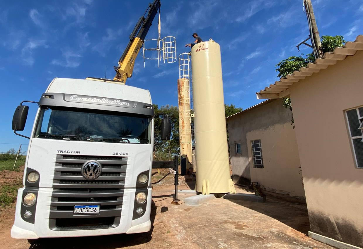 ENTREGA DA NOVA CAIXA D’ÁGUA NO BAIRRO GUARANI: UMA CONQUISTA PARA TODOS!